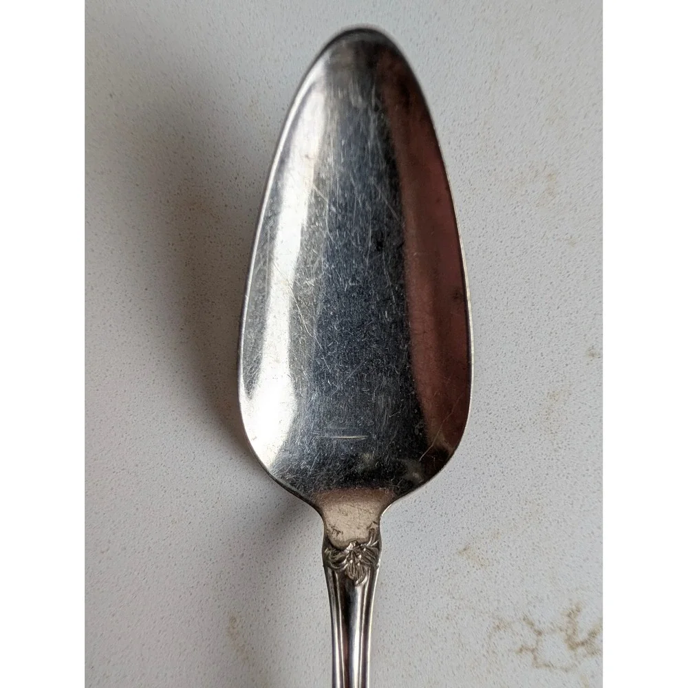 Wm Rogers & Son Silver Plate Teaspoons 1910 Orange Blossom Floral Set of 4